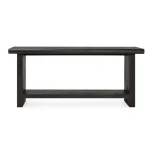 Larson Solid Wood Rectangle Console Table Console Tables black 13