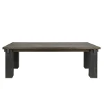Duncan Solid Wood Rectangle Dining Table Dining Tables Brown 11