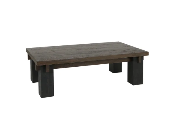 Duncan Solid Wood Square End Table End tables Brown 14