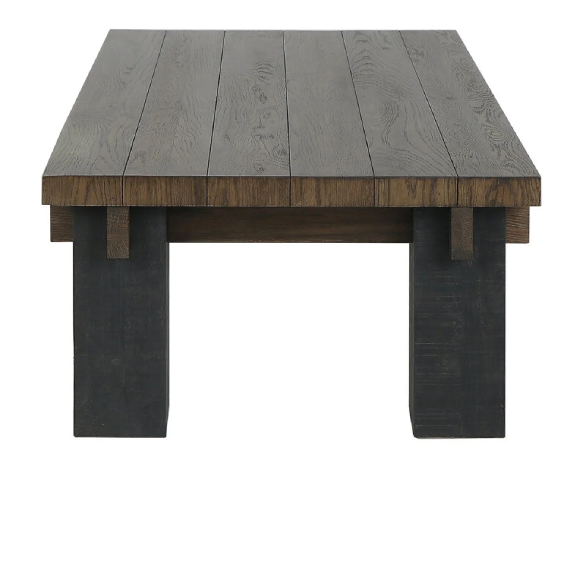 Duncan Solid Wood Rectangle Coffee Table Cocktail & Coffee Tables Brown 7