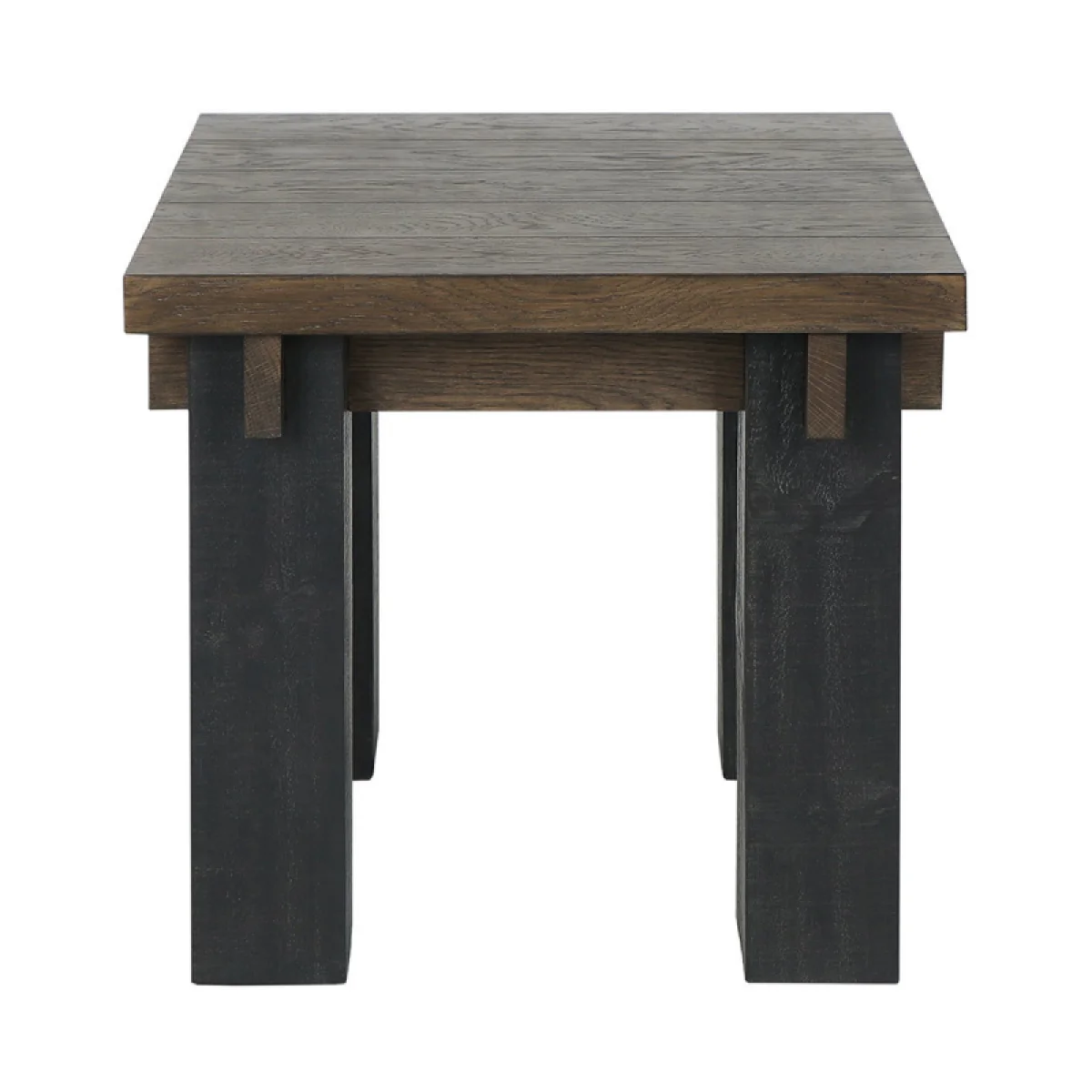 Duncan Solid Wood Square End Table End tables Brown 6