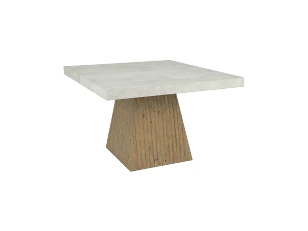 Troy Solid Wood Rectangle Dining Table Dining Tables Brown 22