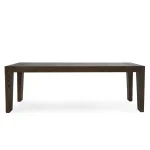 Troy Solid Wood Rectangle Dining Table Dining Tables Brown 15
