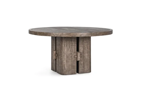 Troy Solid Wood Rectangle Dining Table Dining Tables Brown 23