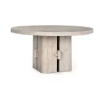 Rosemount Solid Wood Round Dining Table – White Wash Dining Tables Classic Home 16