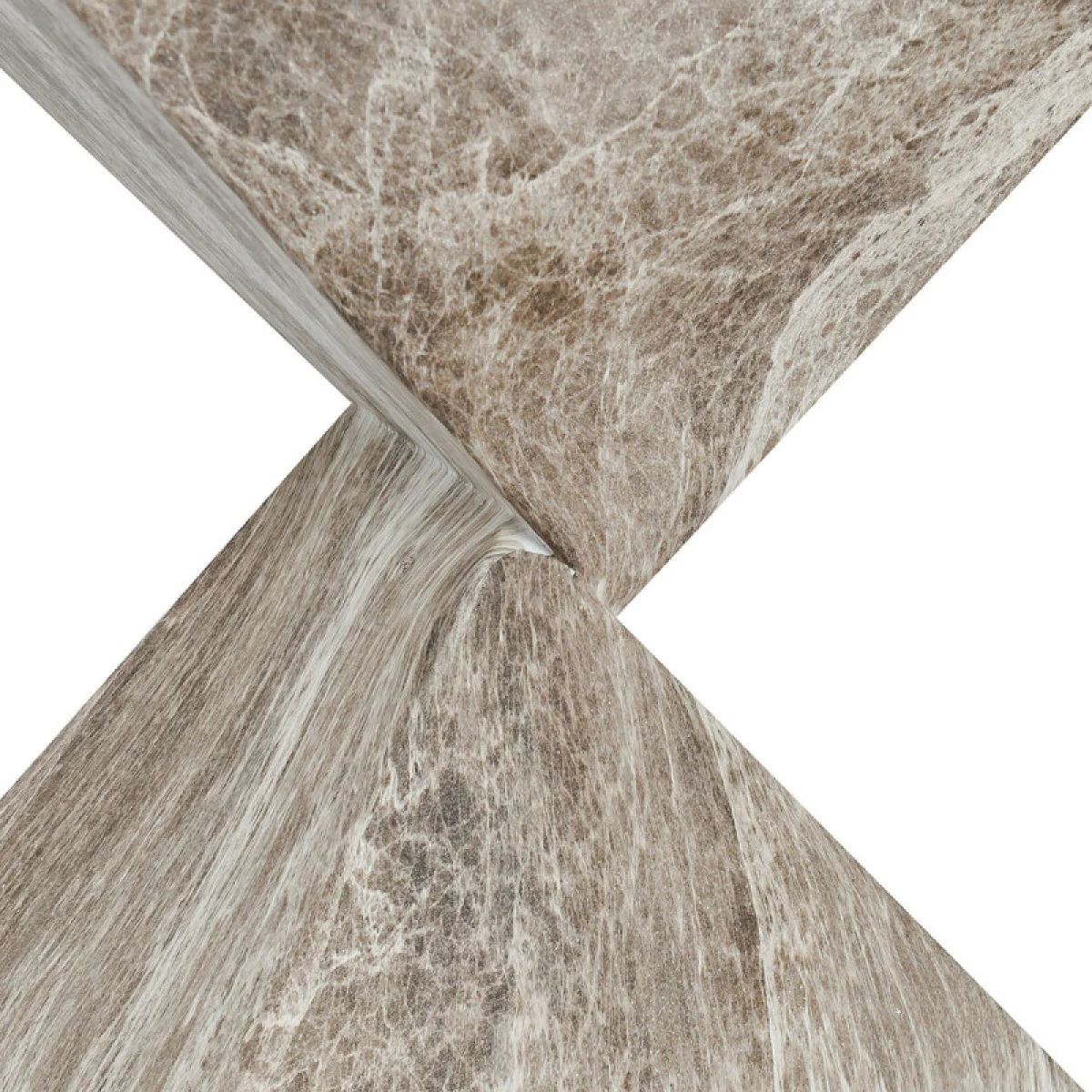 Adler Outdoor Concrete Accent Table Outdoor Tables Brown/Ivory 9
