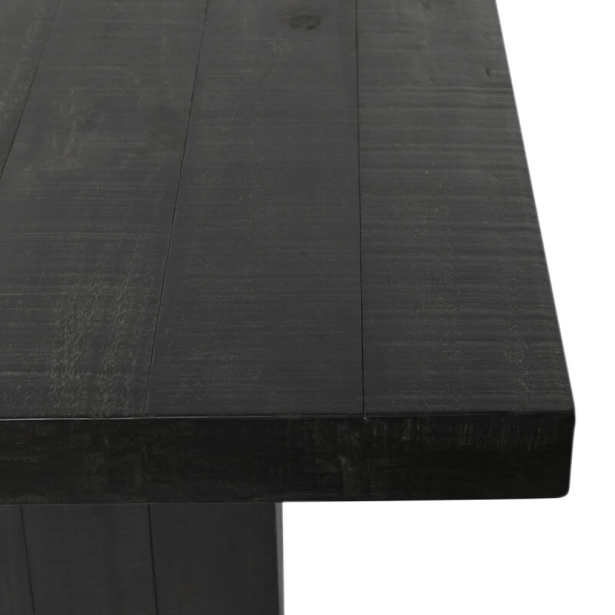 Lynx Solid Wood Rectangle Dining Table – Carbon Black Dining Tables black 9