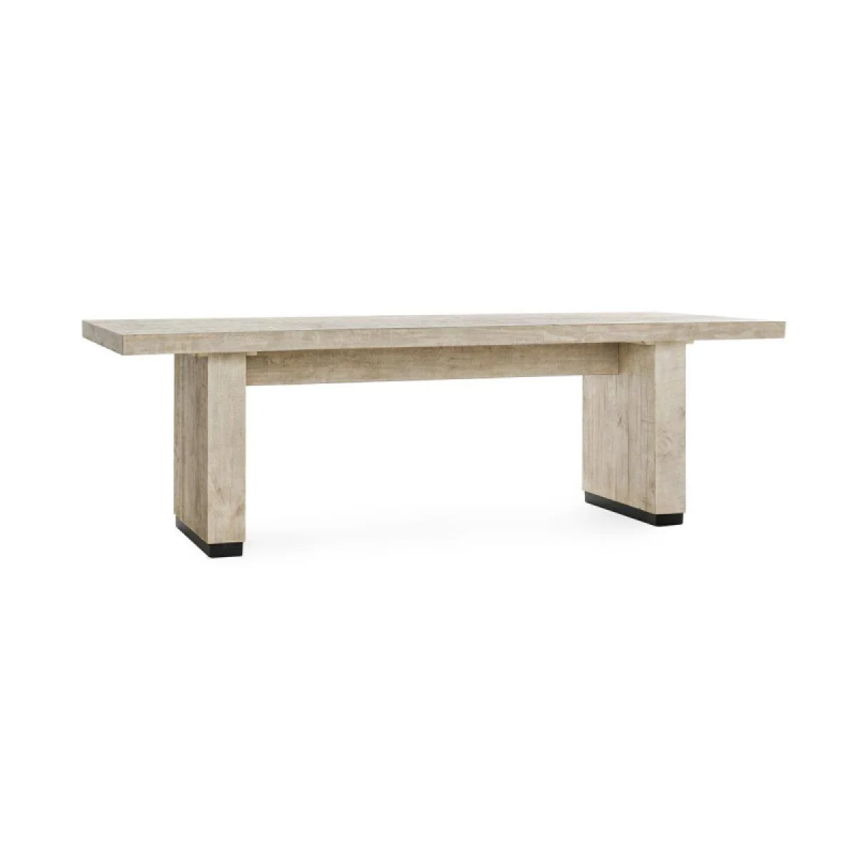 Lynx Solid Wood Rectangle Dining Table Dining Tables Antique White 4