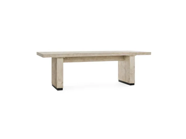 Lynx Solid Wood Rectangle Dining Table Dining Tables Antique White