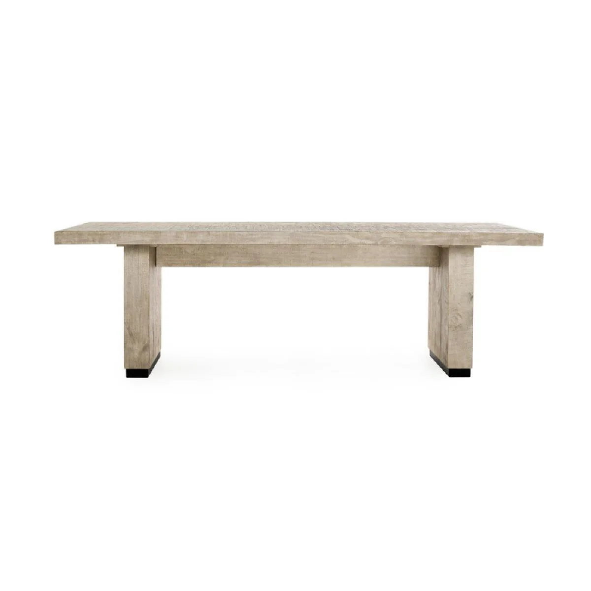 Lynx Solid Wood Rectangle Dining Table Dining Tables Antique White 6