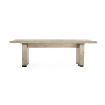 Lynx Solid Wood Rectangle Dining Table Dining Tables Antique White 16