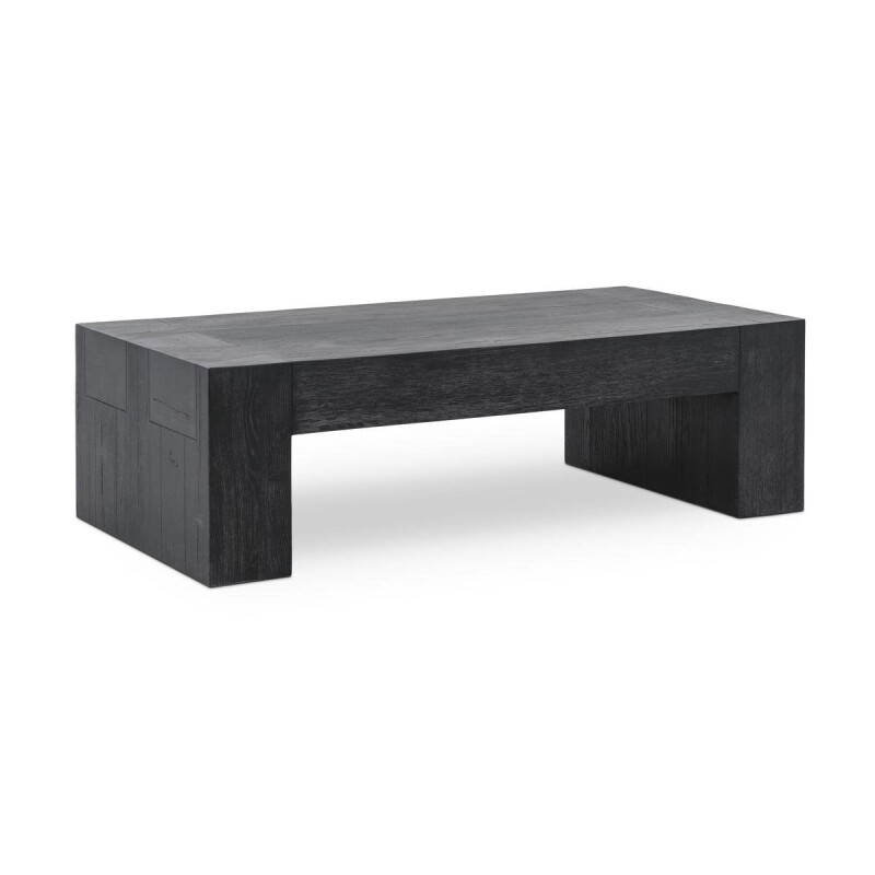Bristol Solid Wood Rectangle Coffee Table - Black