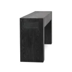Bristol Solid Wood Rectangle Console Table – Black Console Tables black 18