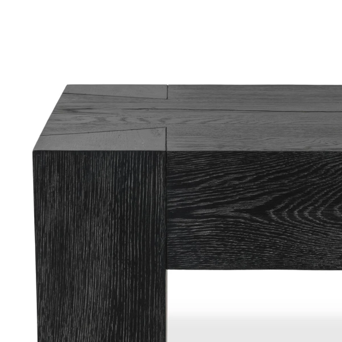 Bristol Solid Wood Rectangle Console Table – Black Console Tables black 9