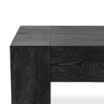 Bristol Solid Wood Rectangle Console Table – Black Console Tables black 20
