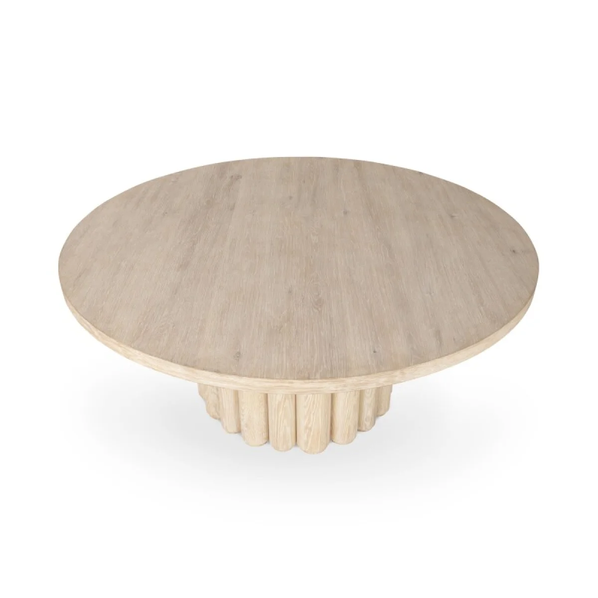 Tiber Solid Wood Round Dining Table Dining Tables Classic Home 6