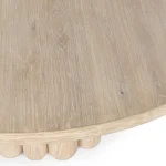 Tiber Solid Wood Round Dining Table Dining Tables Classic Home 16