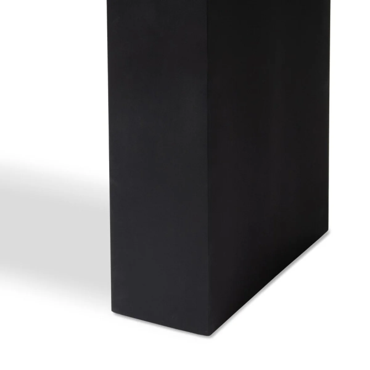 Deaven Solid Wood Rectangle Dining Table Dining Tables black 9