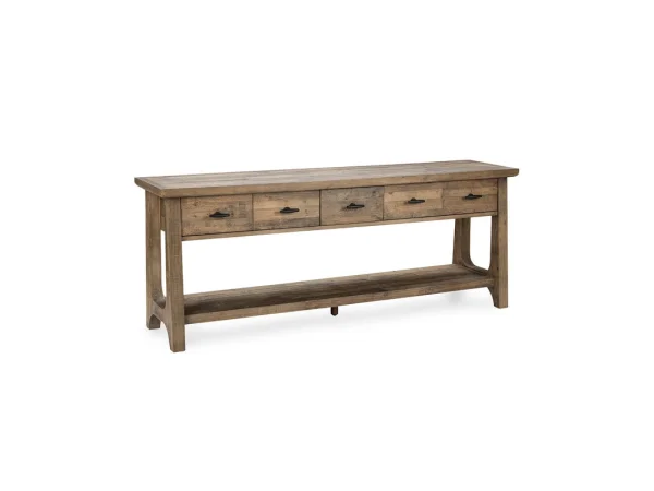 Crest Solid Wood Rectangle Dining Table Dining Tables Brown 14