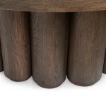 Tiber Solid Wood Round Coffee Table - Image 5