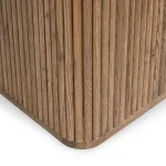 Vander Solid Wood Square Dining Table – Tawny Brown Dining Tables Brown 17