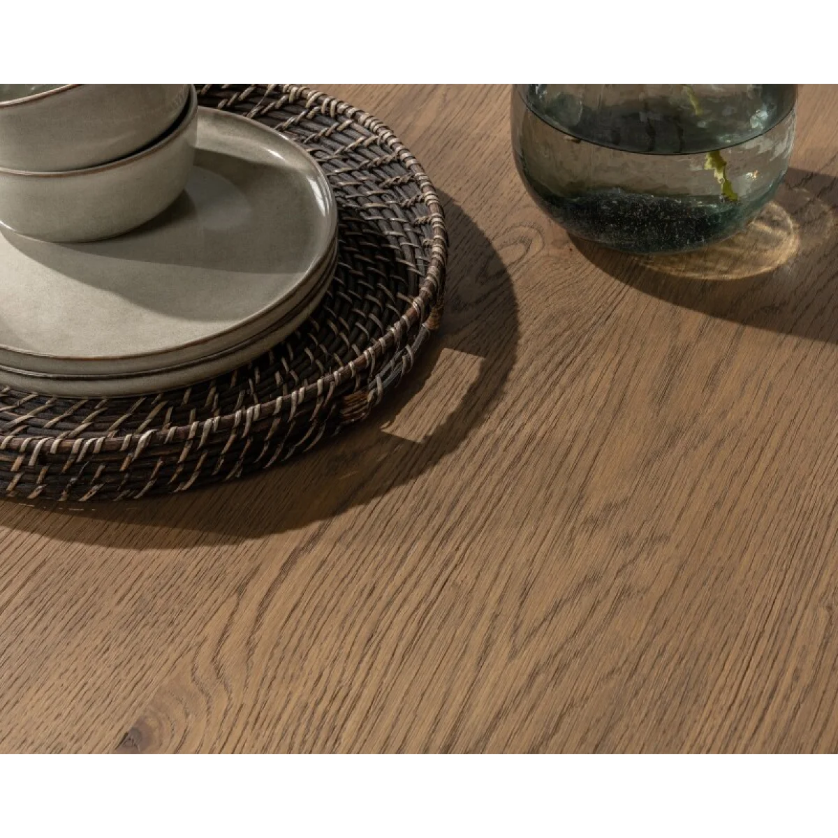 Vander Solid Wood Square Dining Table – Tawny Brown Dining Tables Brown 13