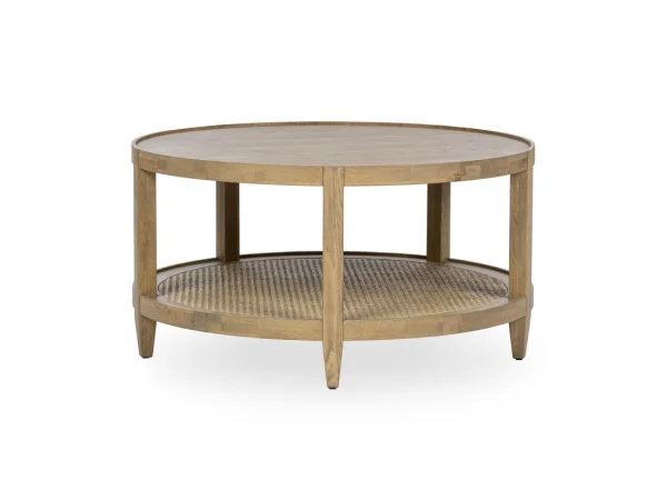 Devin Solid Wood Nesting Accent Tables Table Sets Brown 36