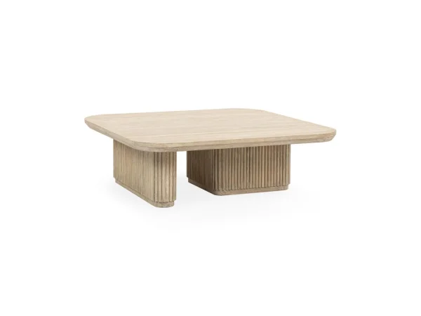 Devin Solid Wood Nesting Accent Tables Table Sets Brown 37
