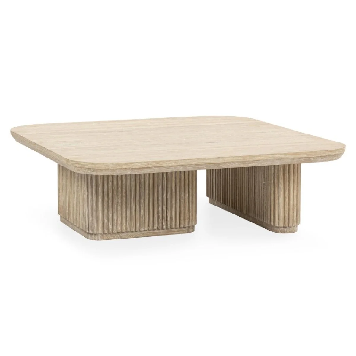 Vander Solid Wood Square Coffee Table Cocktail & Coffee Tables Classic Home 8