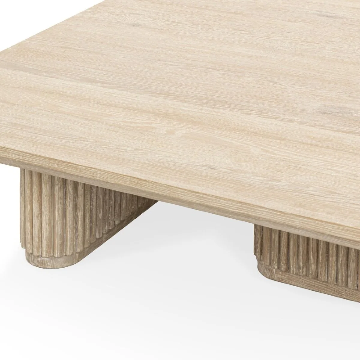 Vander Solid Wood Square Coffee Table Cocktail & Coffee Tables Classic Home 10