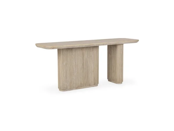 Vander Solid Wood Rectangle Console Table Console Tables Classic Home