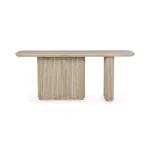 Vander Solid Wood Rectangle Console Table Console Tables Classic Home 15