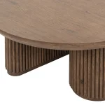 Vander Solid Wood Round Coffee Table - Image 7