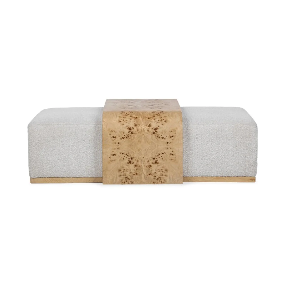 Kenan Rectangle Ottoman Coffee Table Ottomans & Poufs Classic Home 6