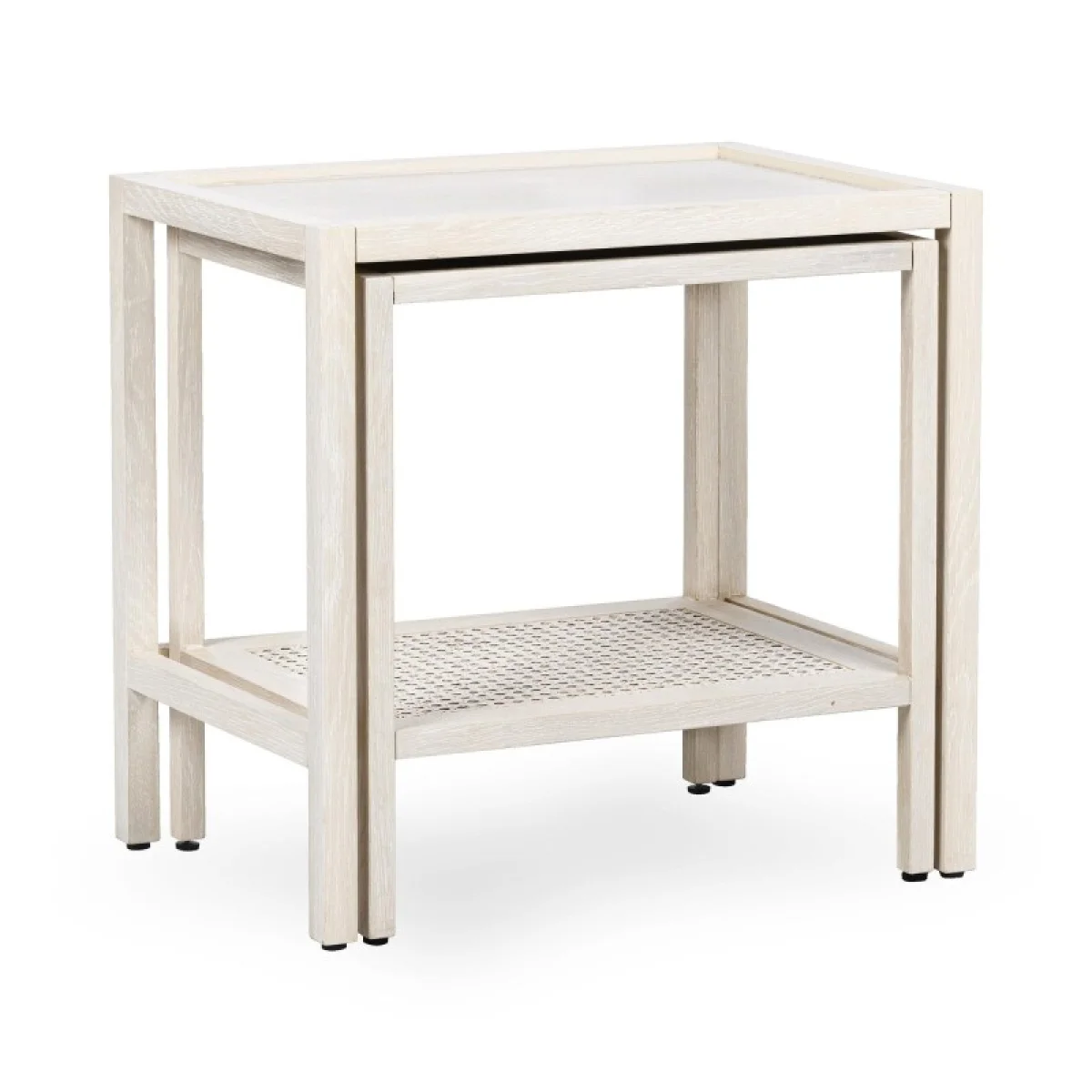 Devin Solid Wood Nesting Accent Tables Table Sets Classic Home 4
