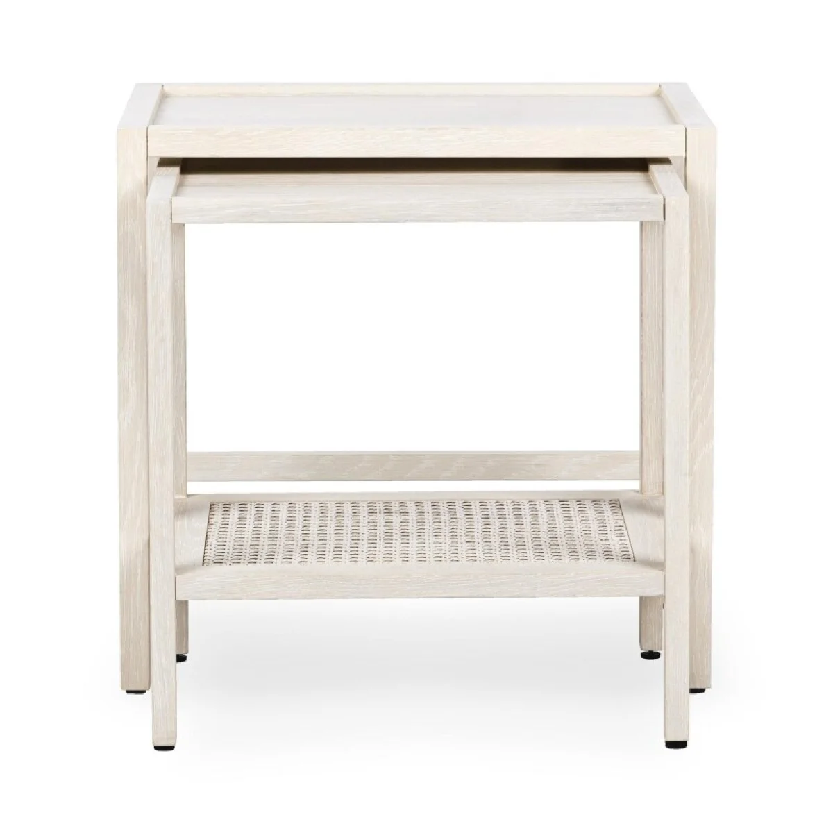 Devin Solid Wood Nesting Accent Tables Table Sets Classic Home 9