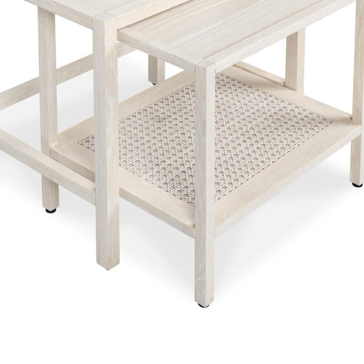 Devin Solid Wood Nesting Accent Tables Table Sets Classic Home 17