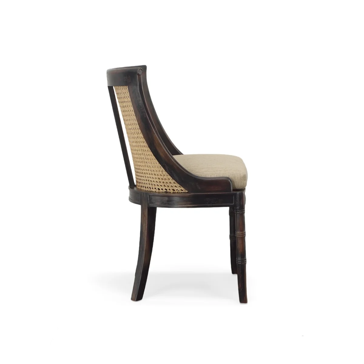 Spoonback Side Chair Chairs & Benches Brown 7