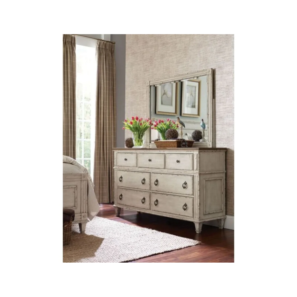 Southbury Landscape Mirror Bedroom Mirrors American Drew 4