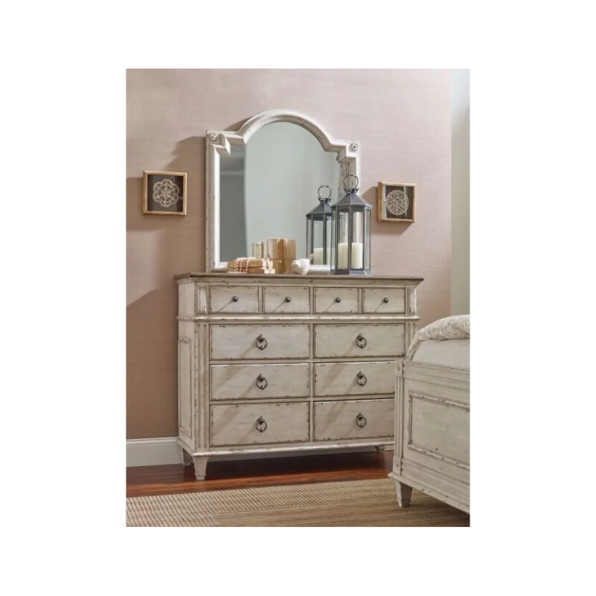 Southbury Bureau Mirror Bedroom Mirrors American Drew 4