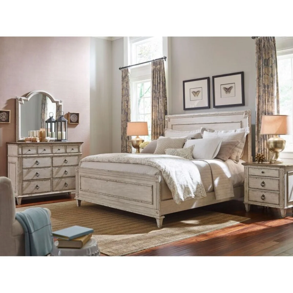 Southbury Panel Queen Bed Complete Beds American Drew 7