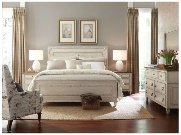 Southbury Panel King Bed Complete Beds American Drew