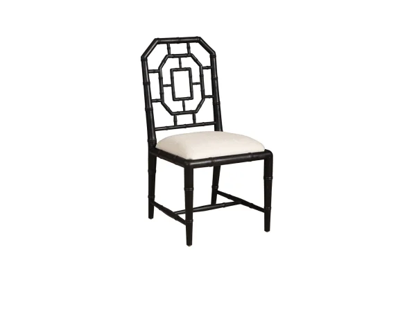 Black Lahara Side Chair Chairs & Benches black