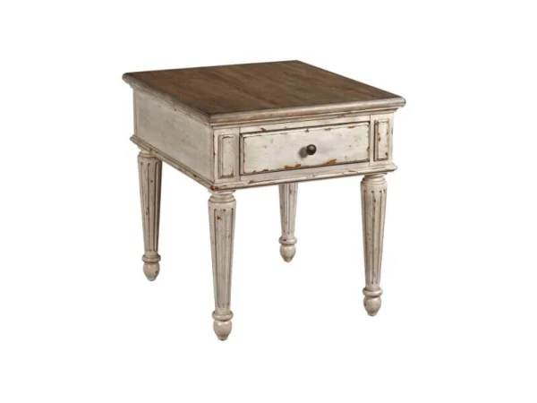Southbury Drawer End Table End tables black