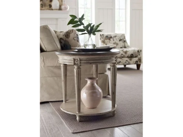 Southbury Round End Table End tables American Drew