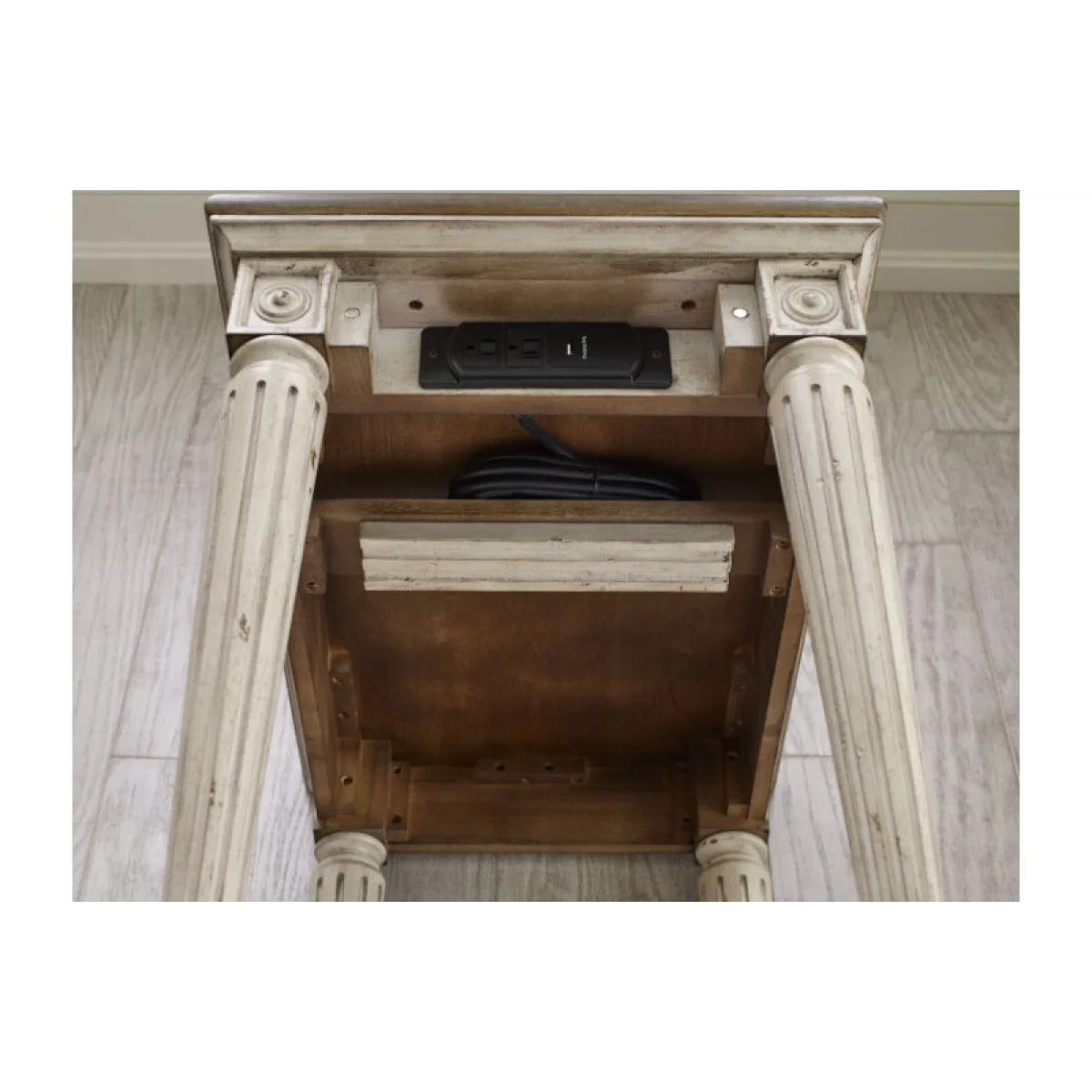 Southbury Charging Chairside Table Chairside Tables black 7