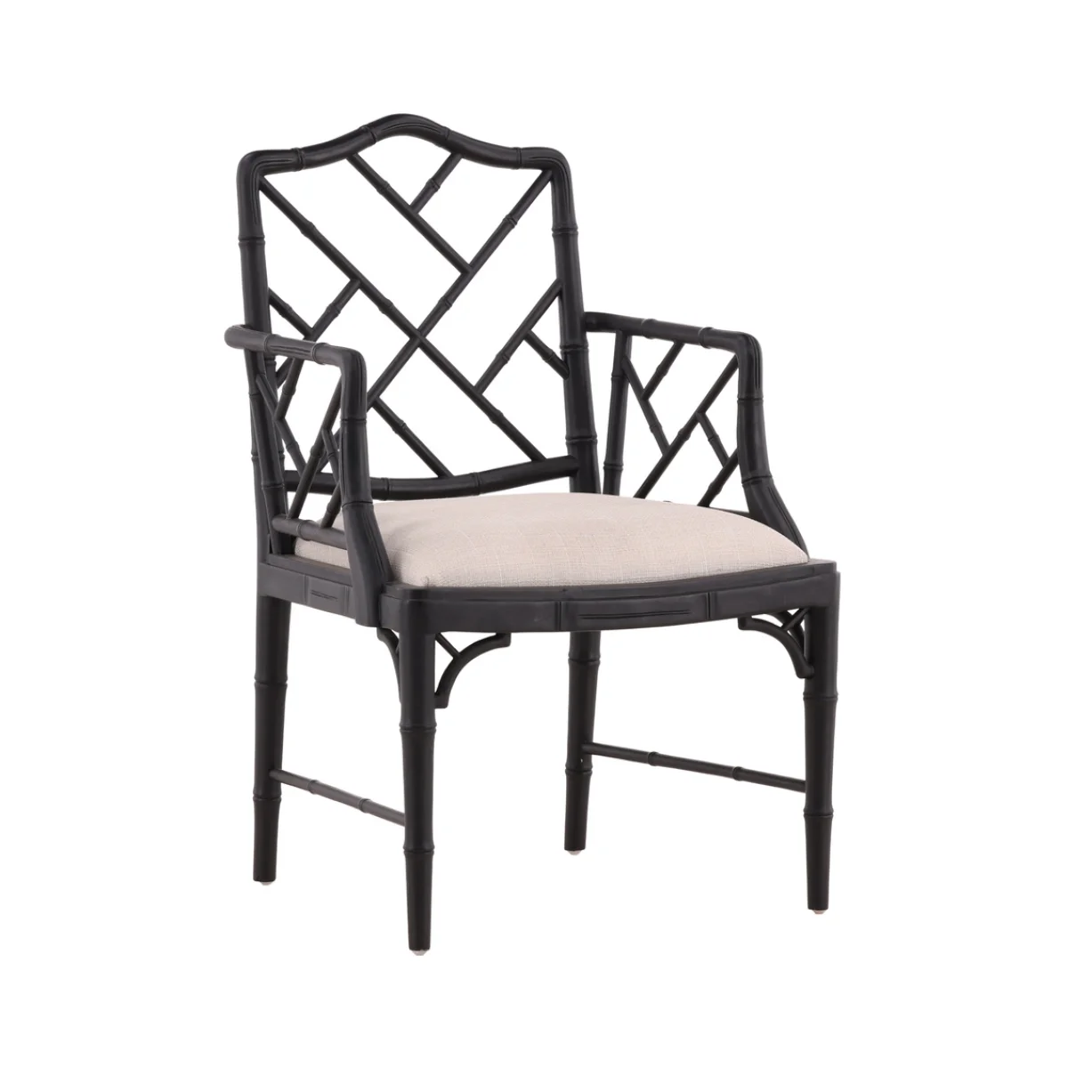 Black Sawyer Arm Chair Chairs black 4