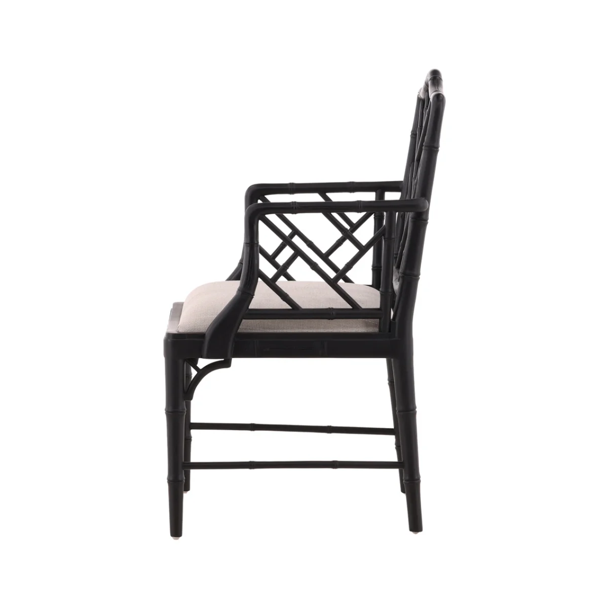 Black Sawyer Arm Chair Chairs black 7