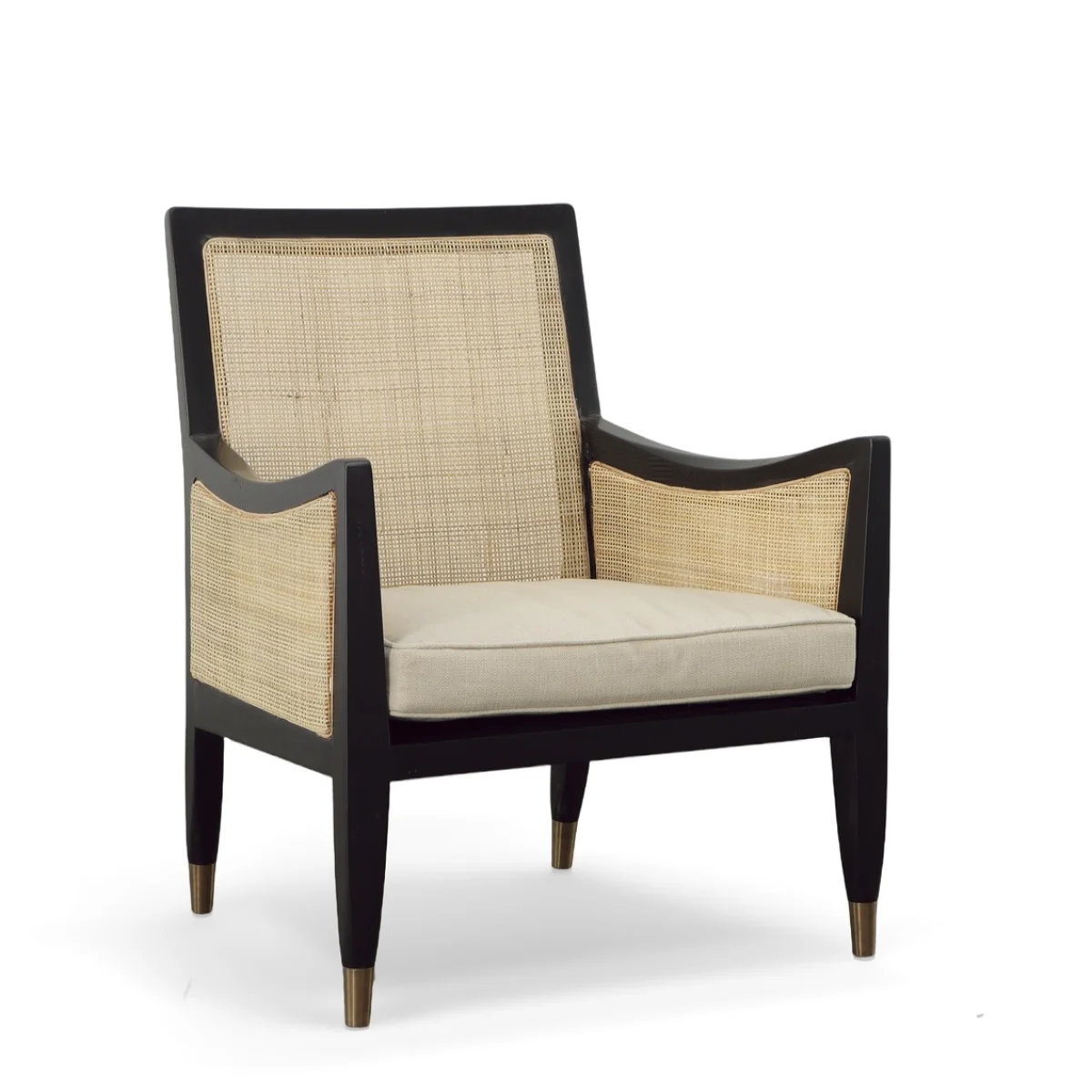 Voss Cane Chair Chairs Brown 4