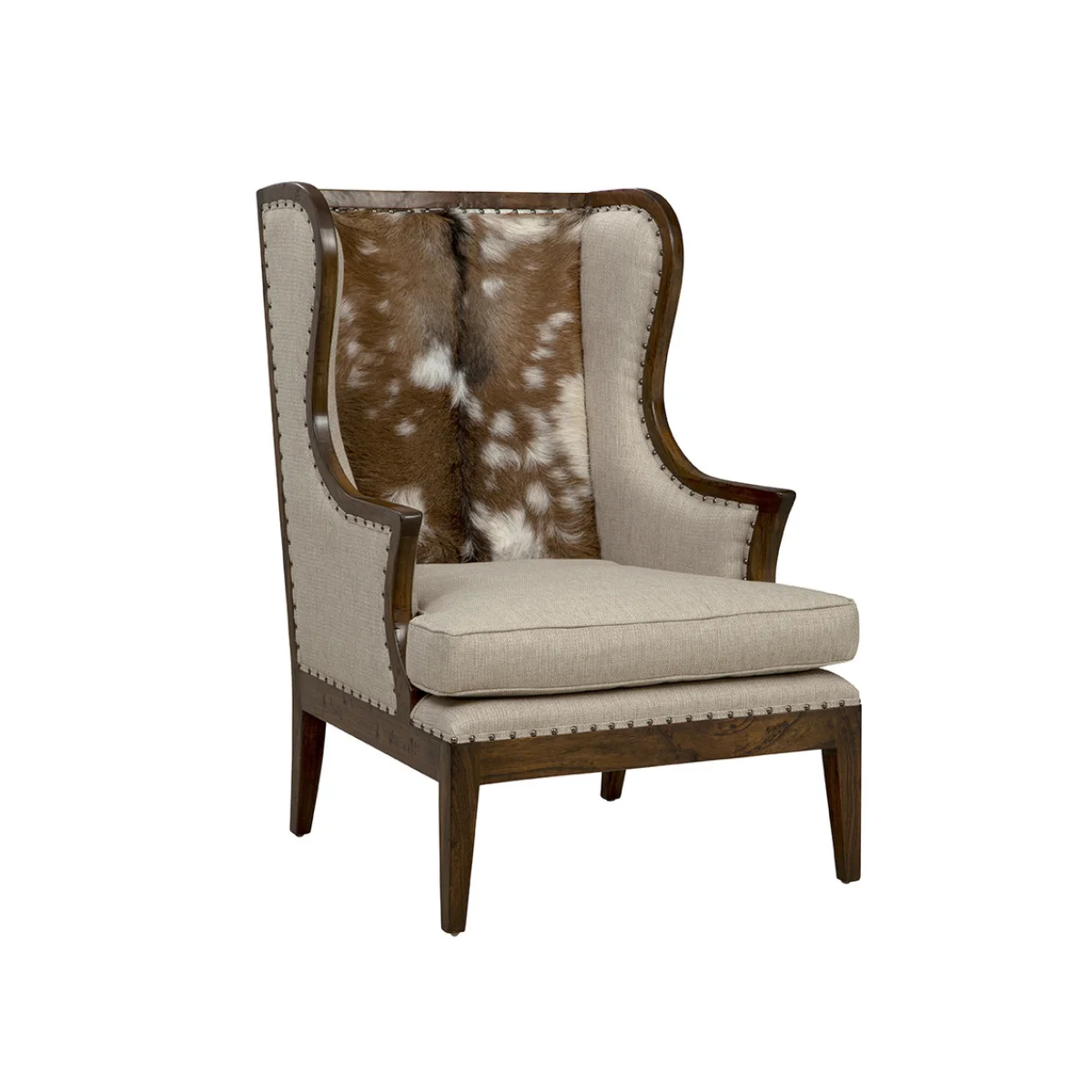 Dark Billings Wing Chair Chairs Chairs 6
